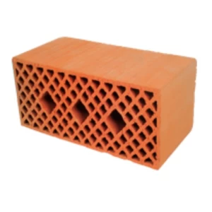 Perforated Loading Bearing Red Bricks 40×20×20 cm, Compressive Resistance 146 kg/cm2 | Yamama Factories for red bricks and clay products